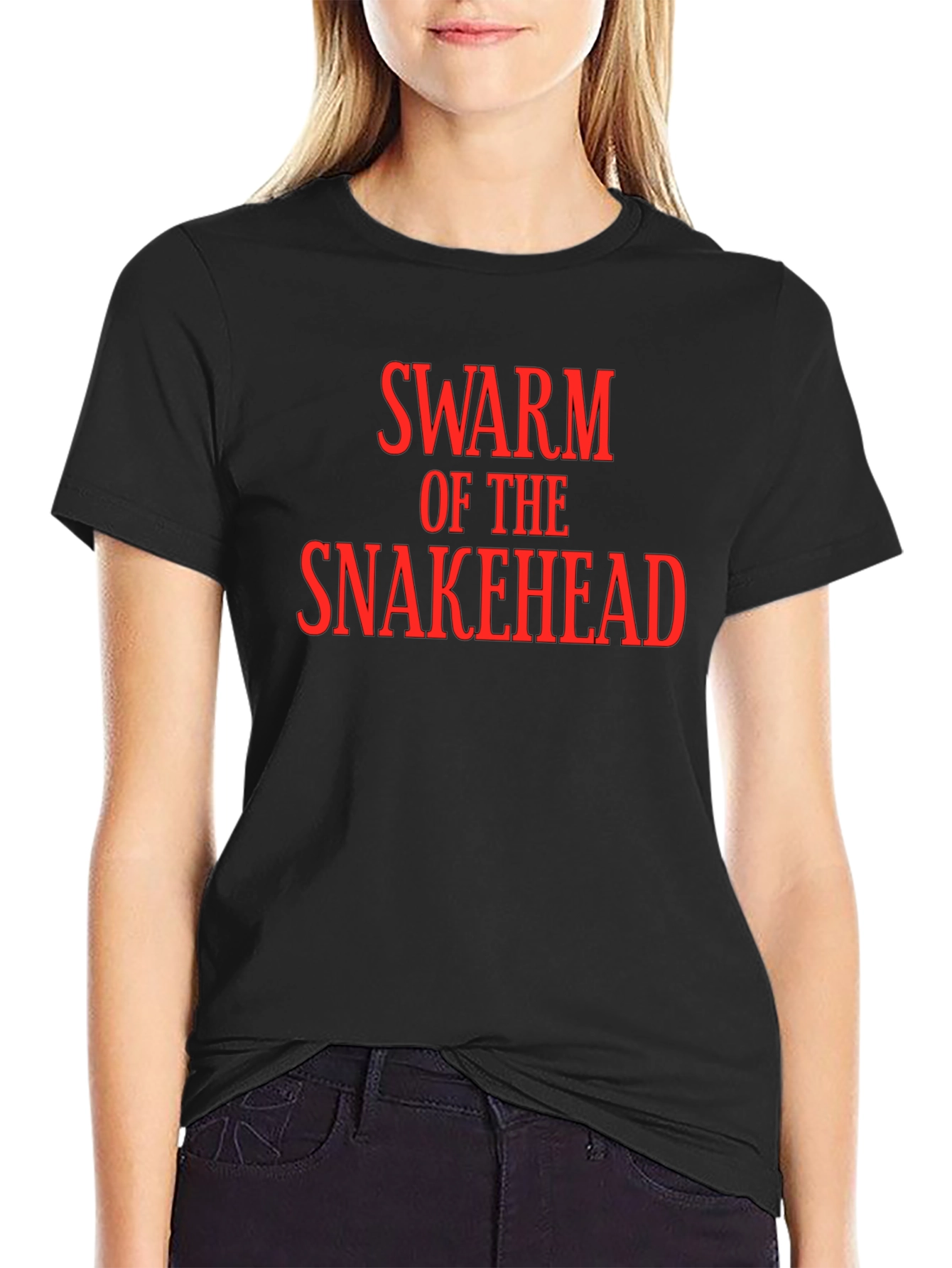 Swarm of the Snakehead Black T-Shirt