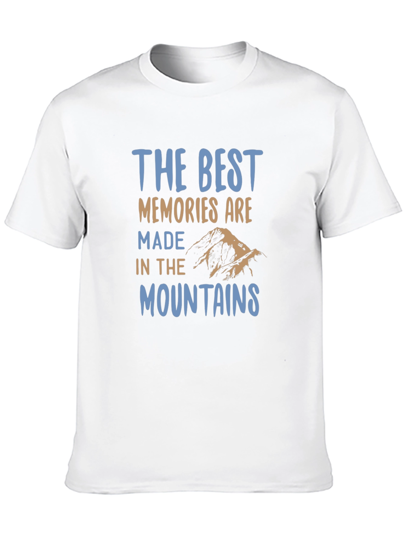 Mountains Memories Black T-Shirt