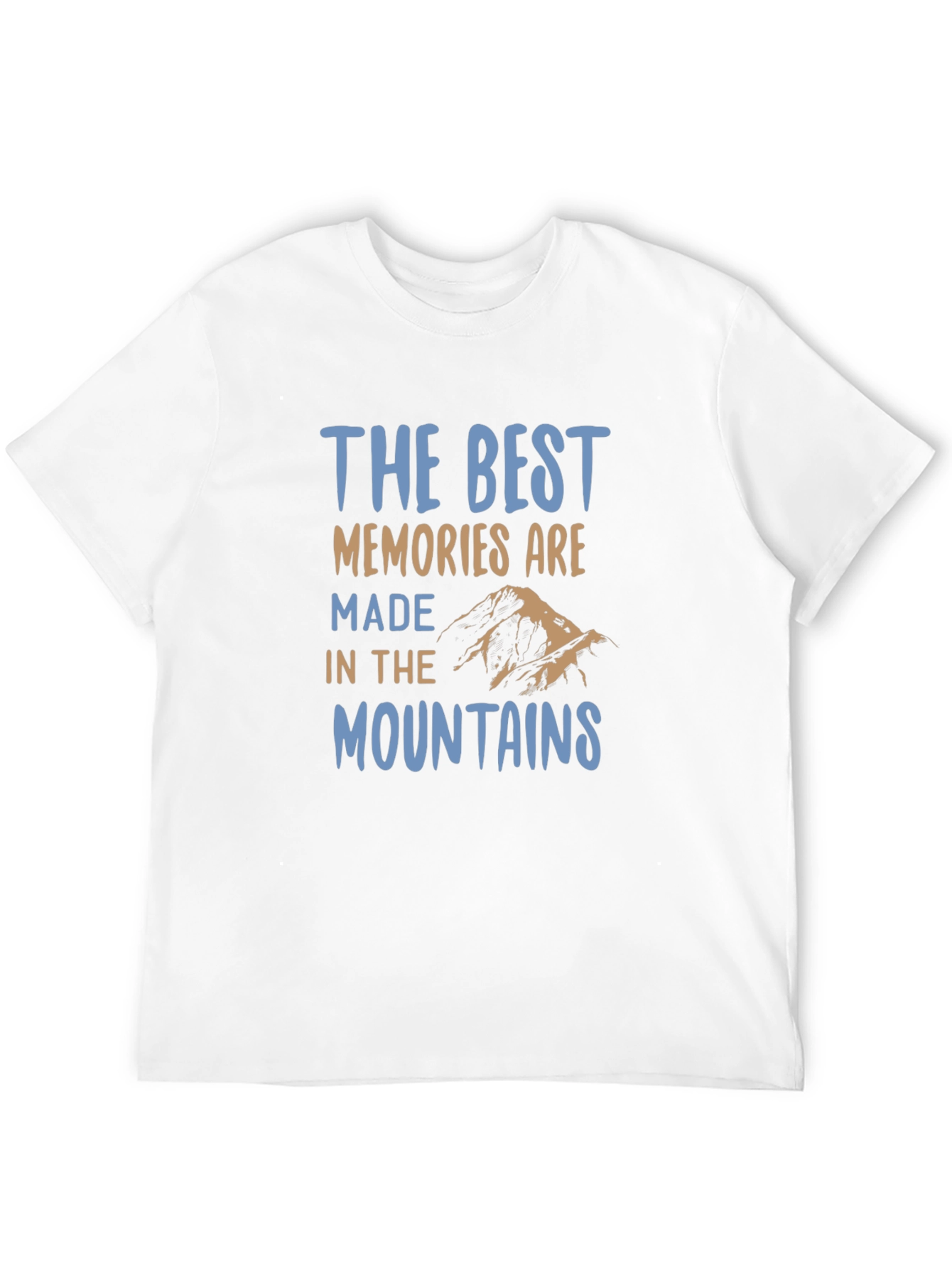 Mountains Memories Black T-Shirt