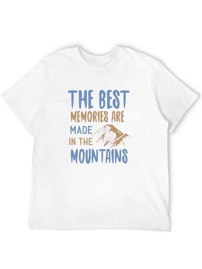 Mountains Memories Black T-Shirt