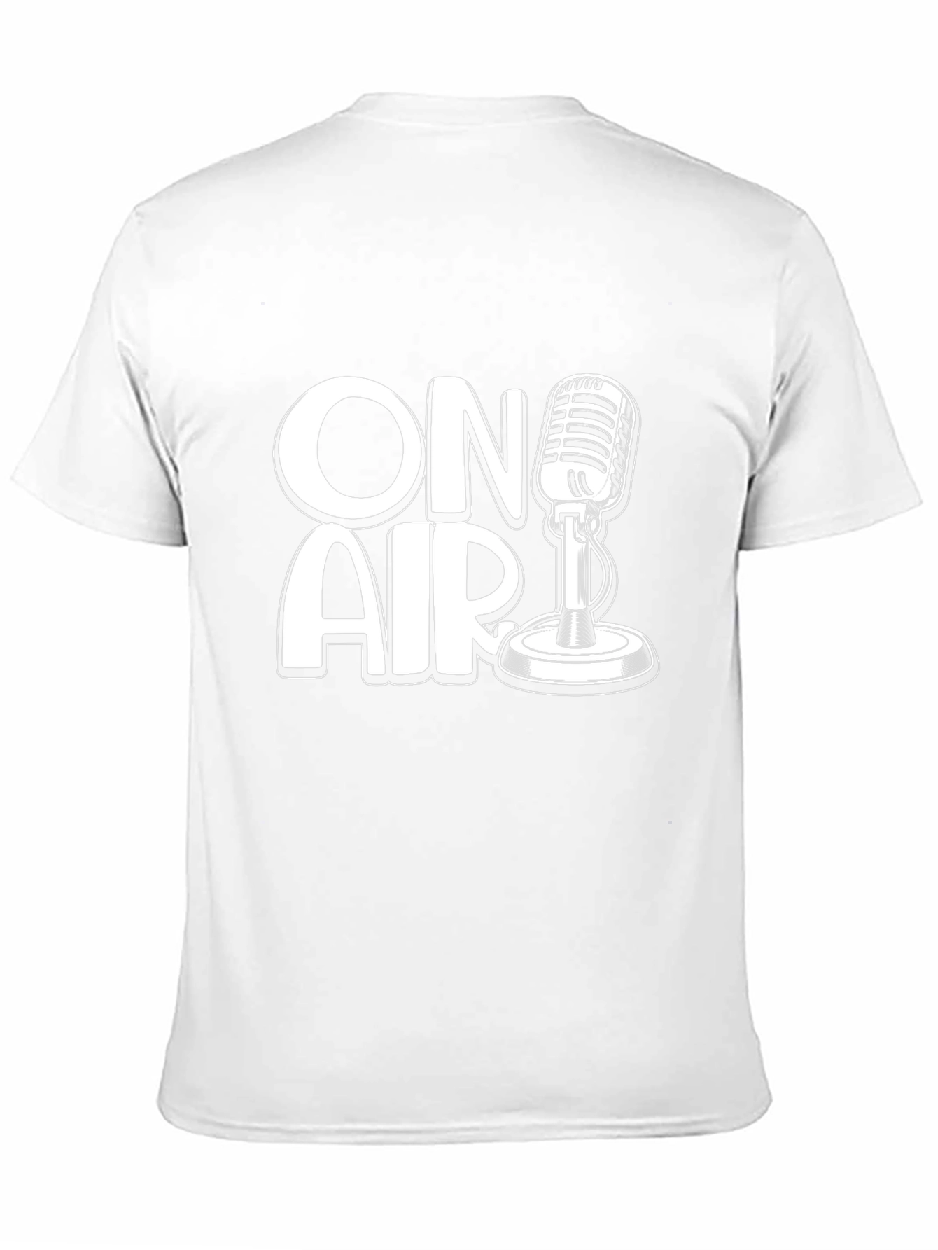 On Air Microphone Graphic T-Shirt