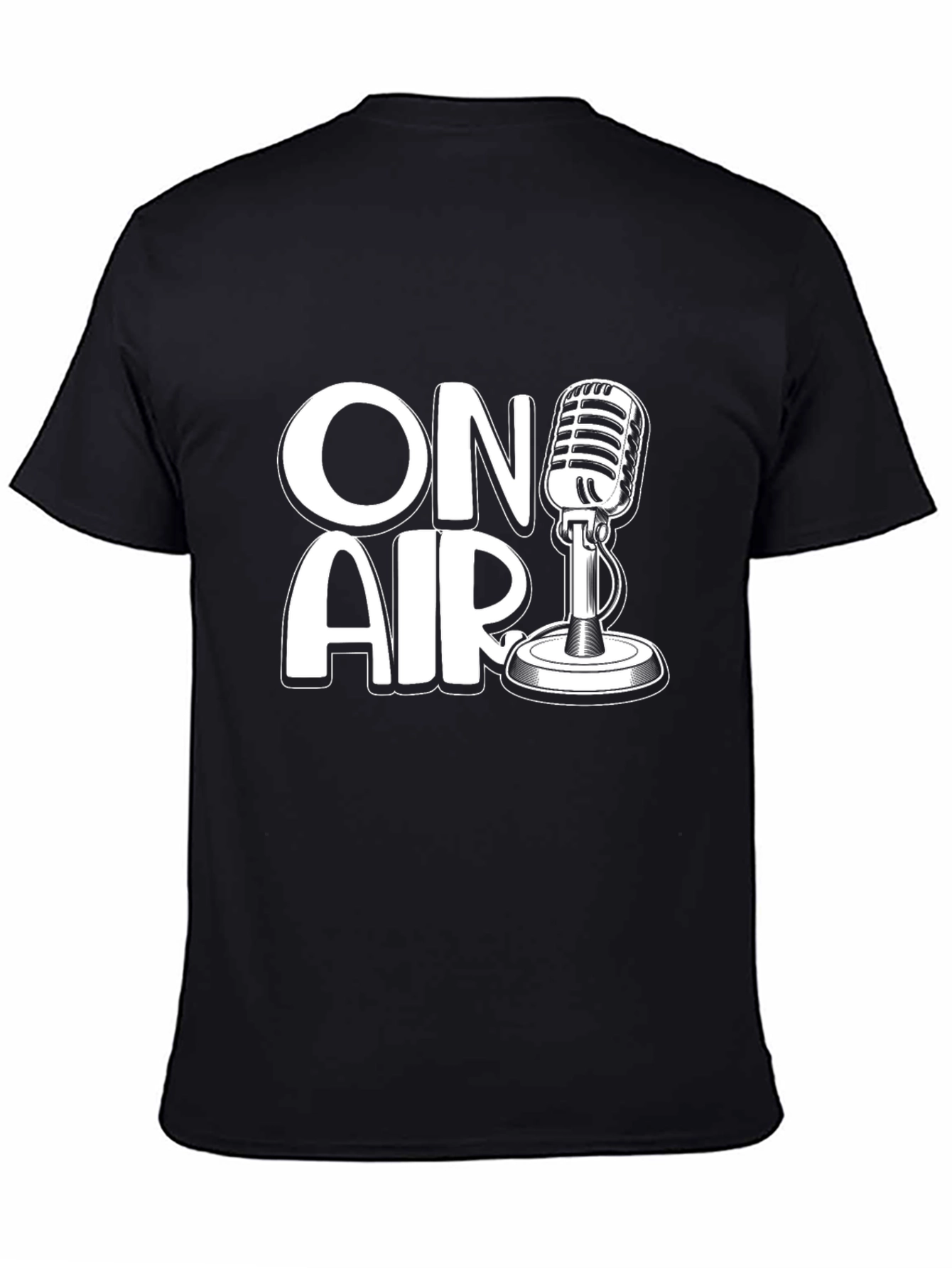 On Air Microphone Graphic T-Shirt