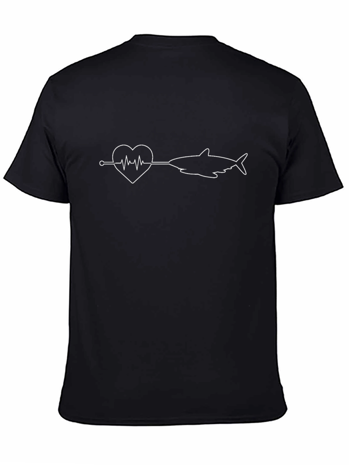 Heartbeat Shark T-Shirt