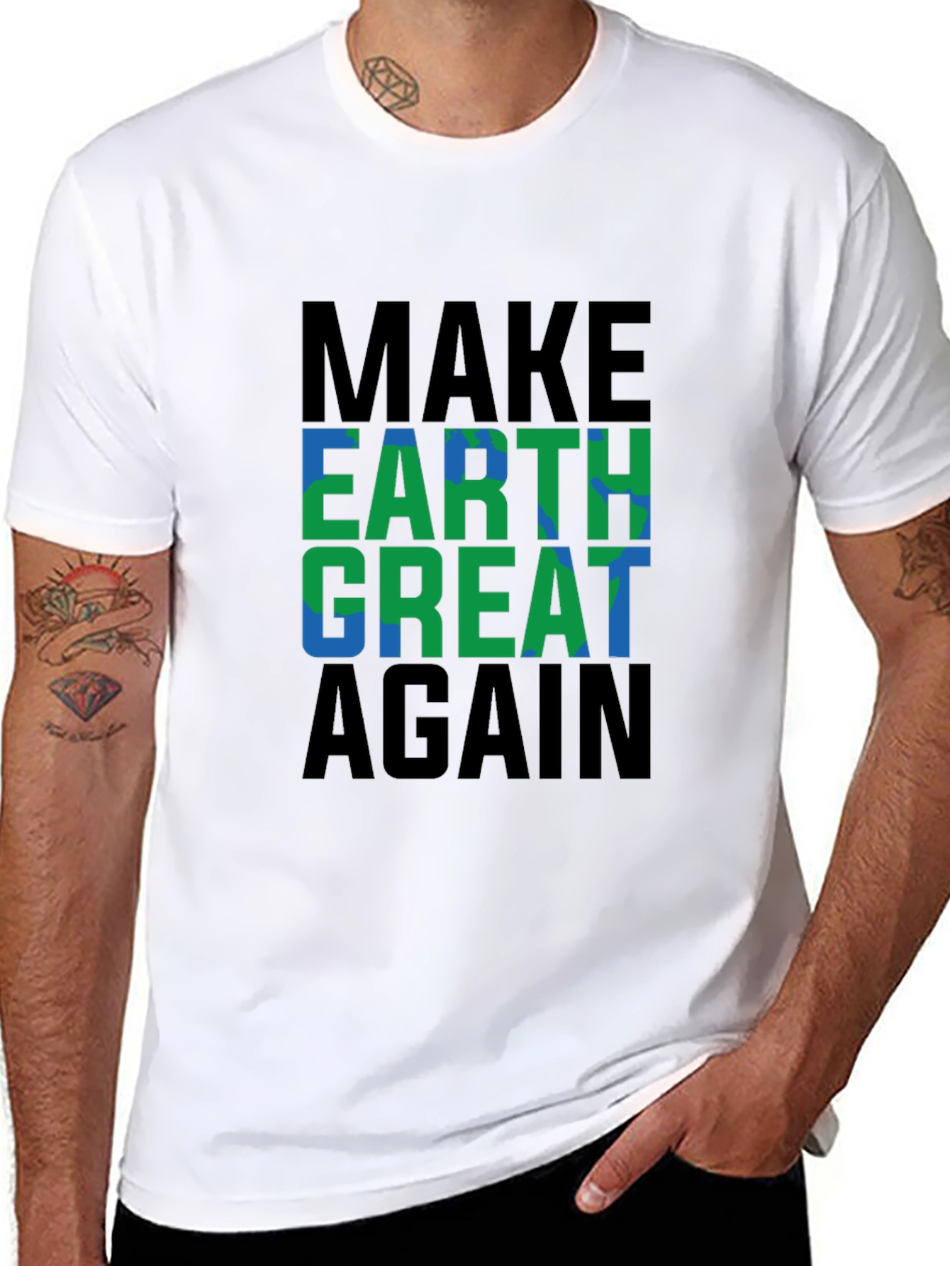 Make Earth Great Again Graphic Tee
