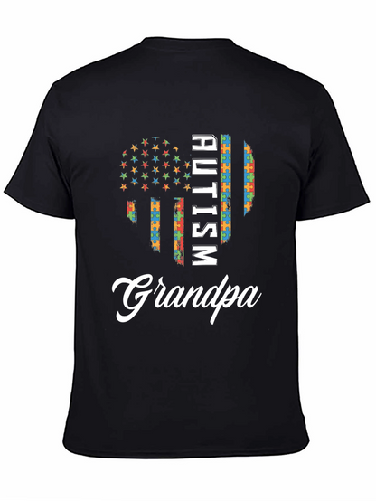 Autism Awareness Grandpa T-Shirt