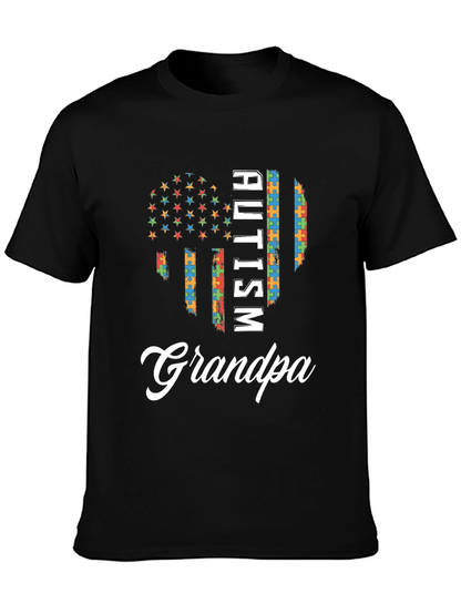 Autism Awareness Grandpa T-Shirt