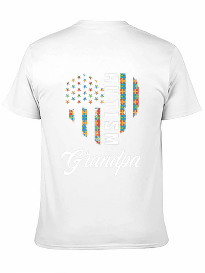 Autism Awareness Grandpa T-Shirt
