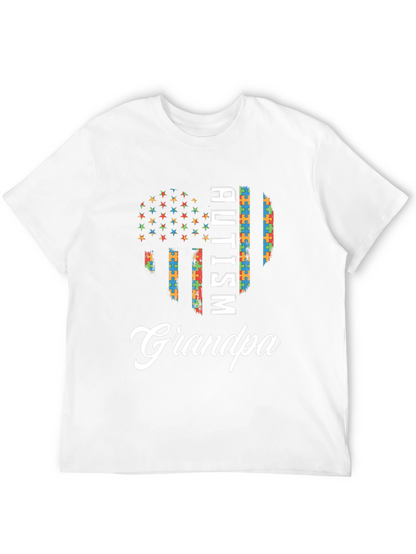 Autism Awareness Grandpa T-Shirt