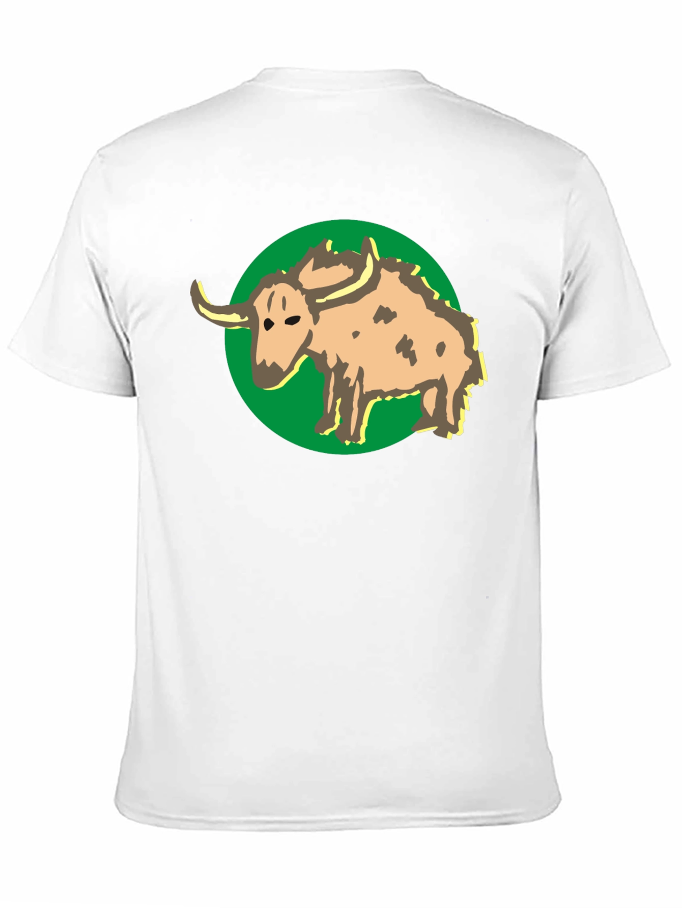 Buffalo Graphic Print Black T-Shirt