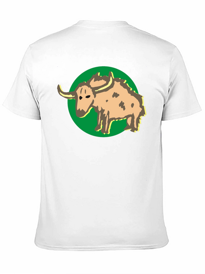 Buffalo Graphic Print Black T-Shirt
