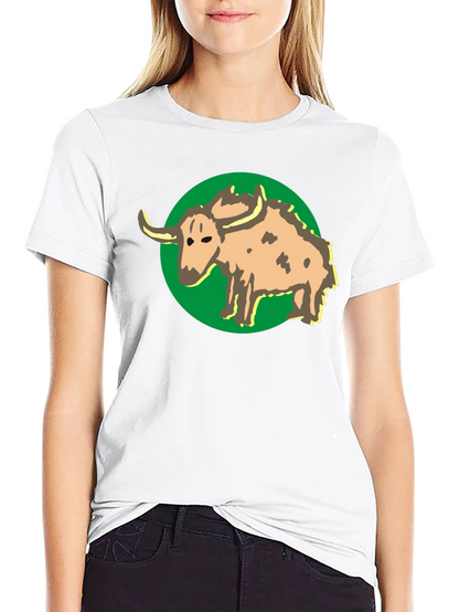 Buffalo Graphic Print Black T-Shirt