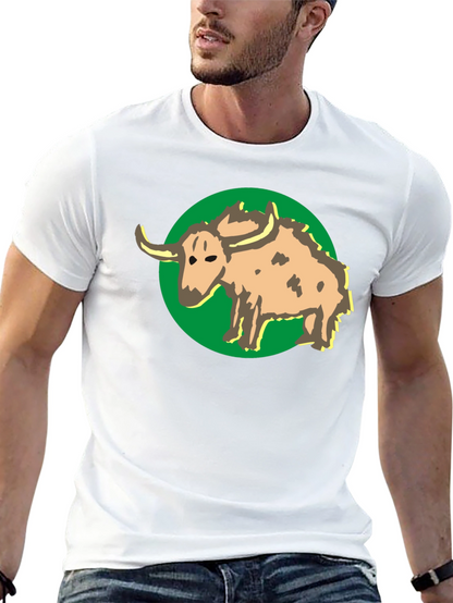 Buffalo Graphic Print Black T-Shirt