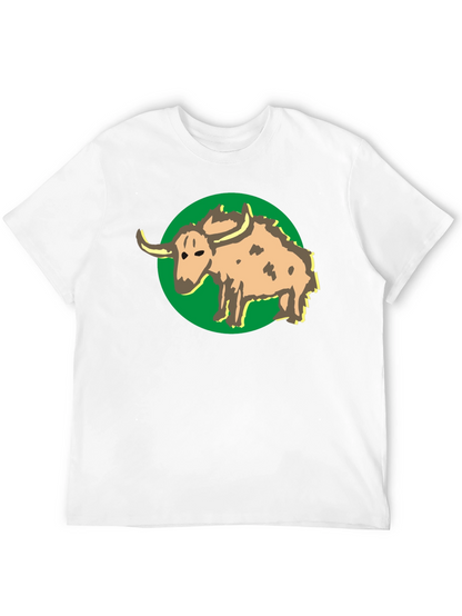 Buffalo Graphic Print Black T-Shirt
