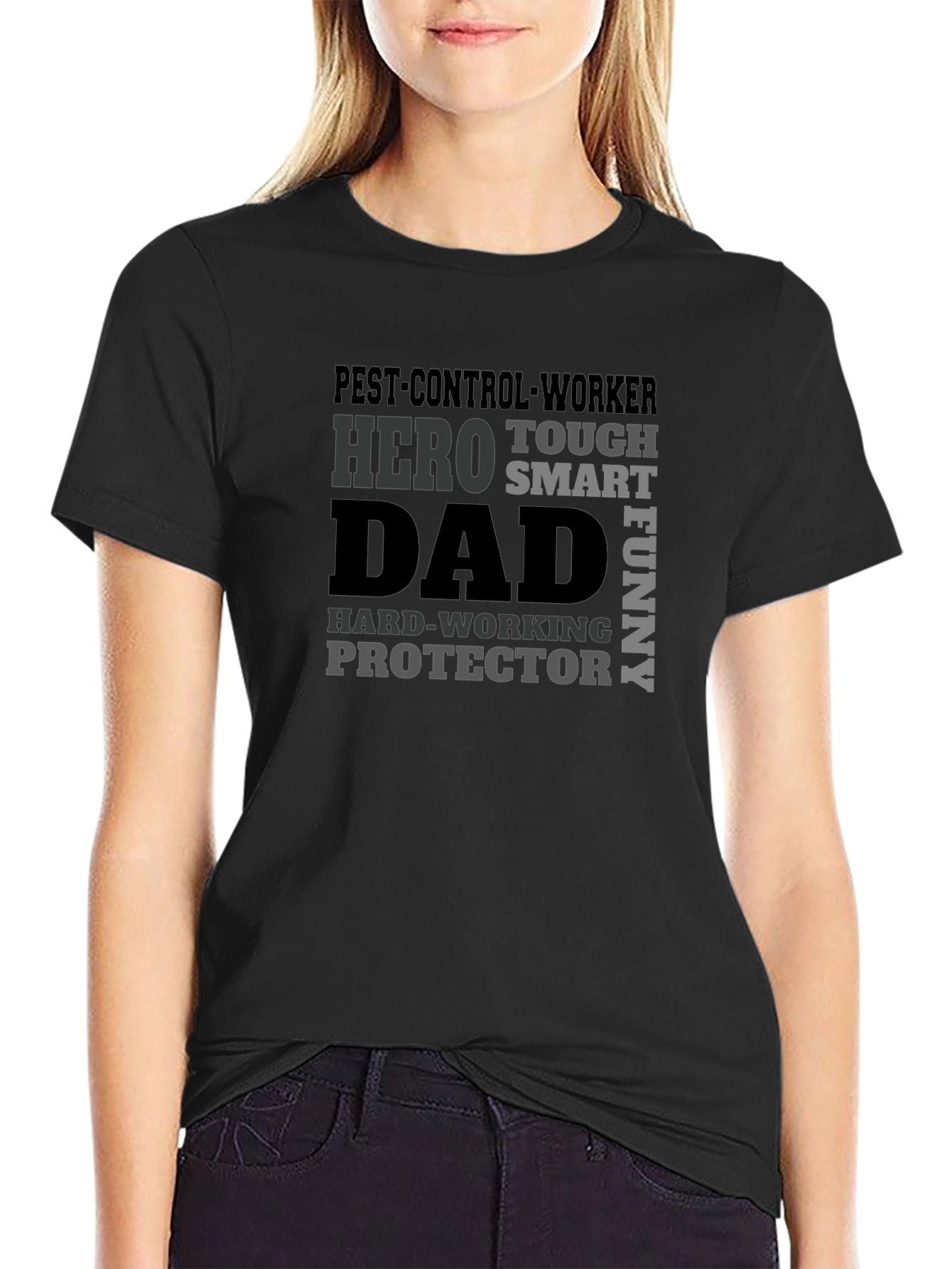 Pest Control Dad Hero T-Shirt
