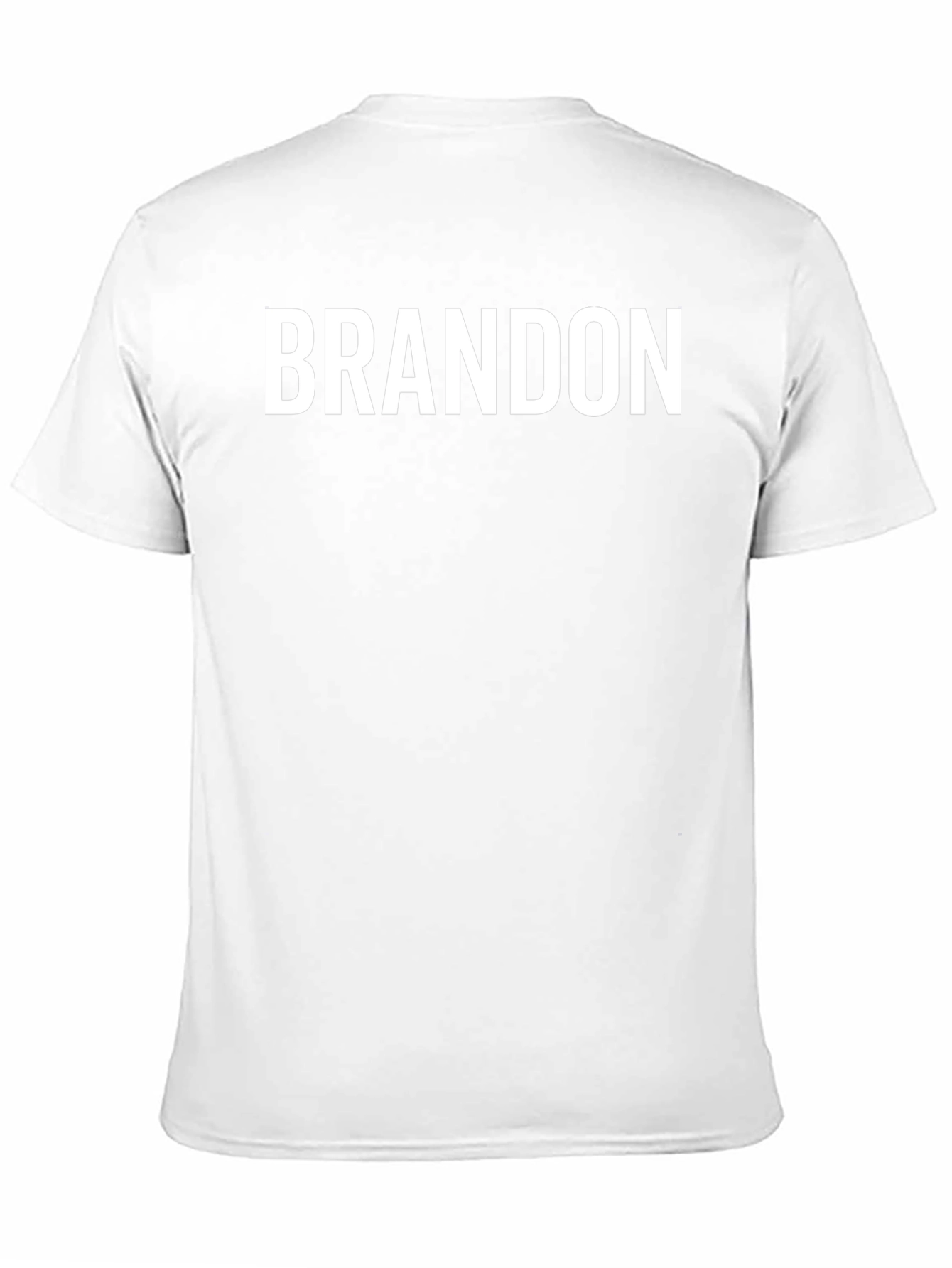 Brandon T-Shirt - Classic Crew Neck Tee
