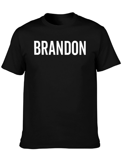 Brandon T-Shirt - Classic Crew Neck Tee