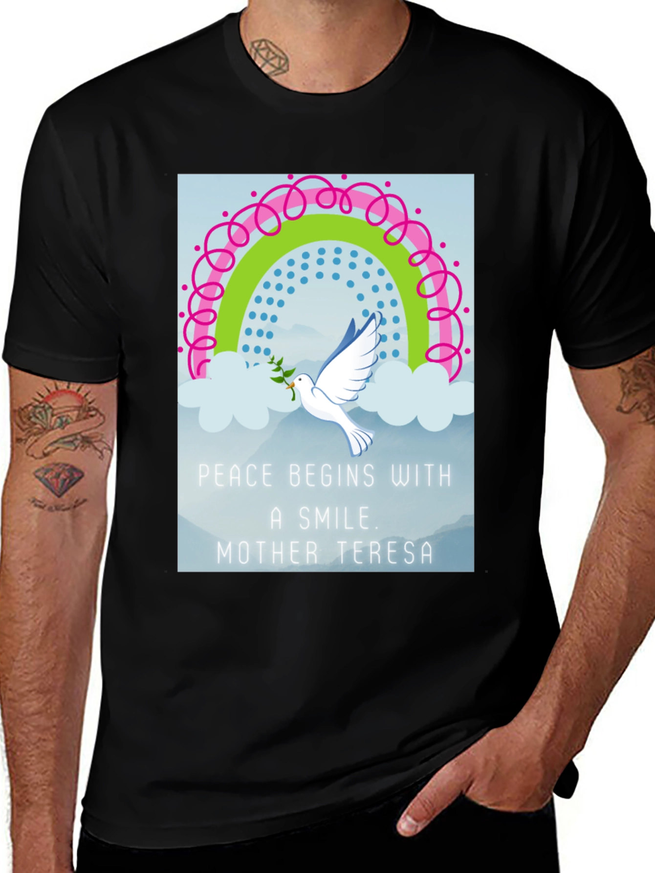 Peace Begins With a Smile T-Shirt