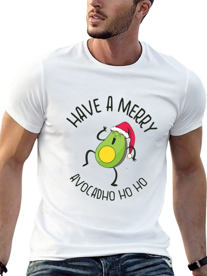Merry AvocadHO HO Christmas T-Shirt