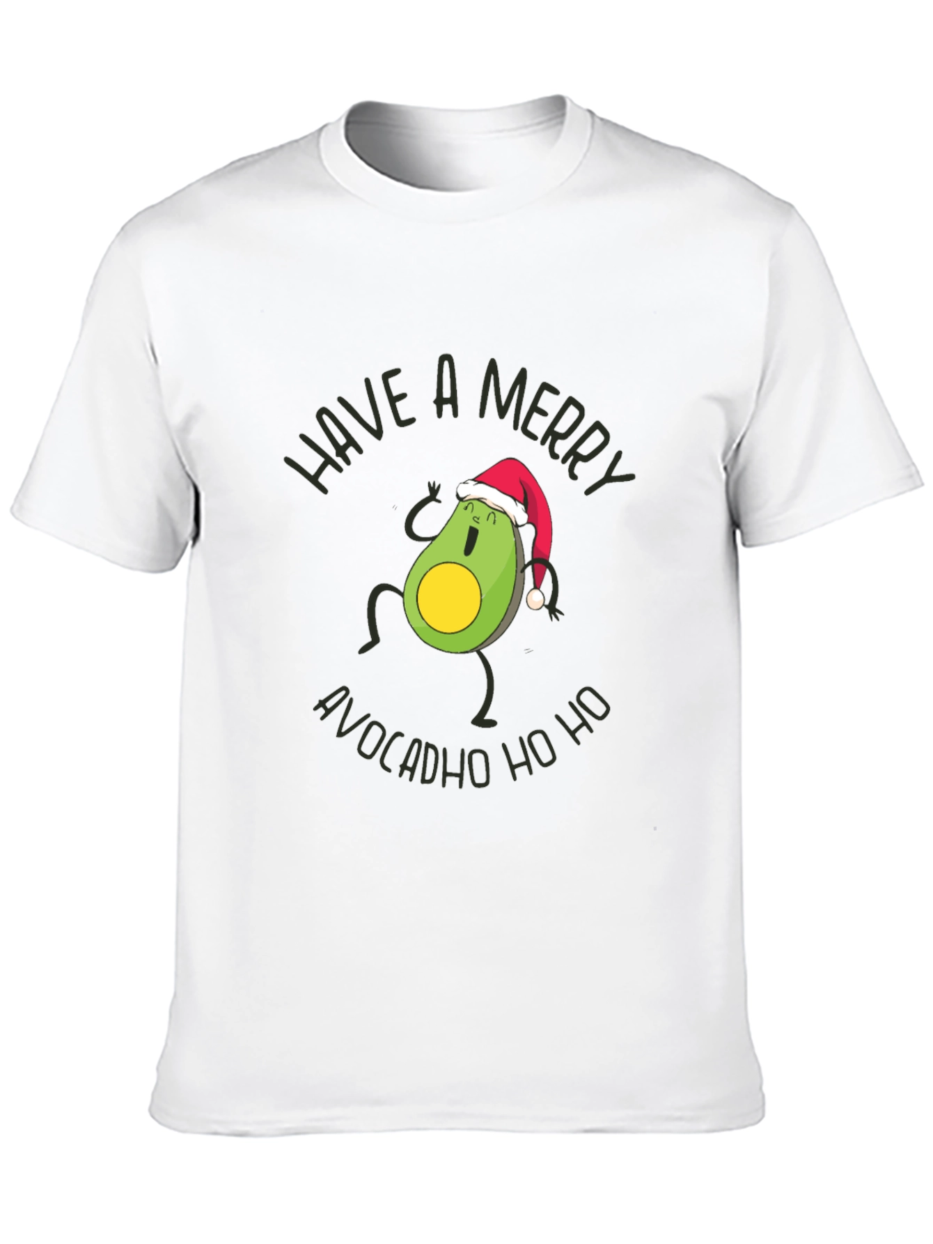 Merry AvocadHO HO Christmas T-Shirt