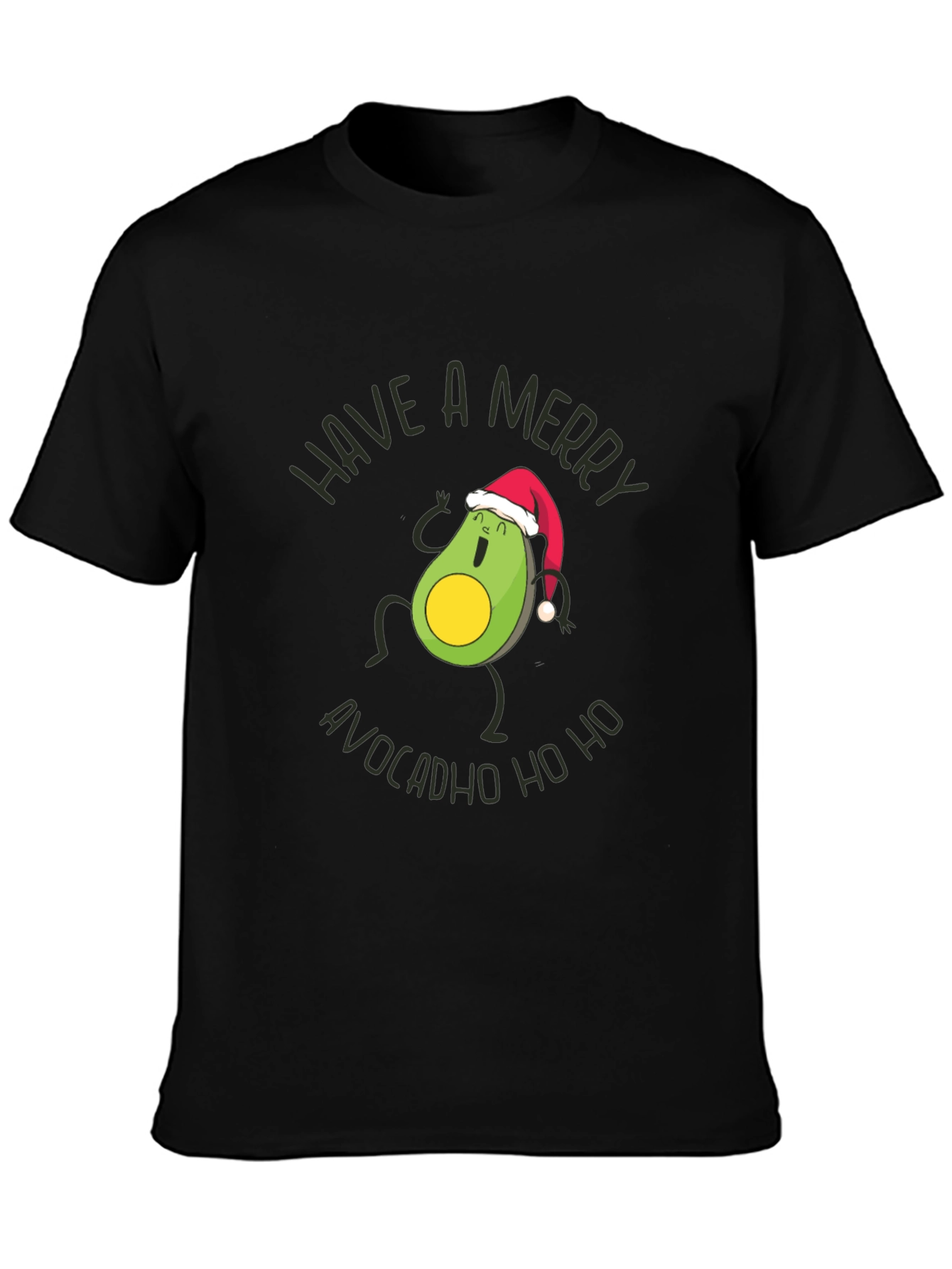 Merry AvocadHO HO Christmas T-Shirt