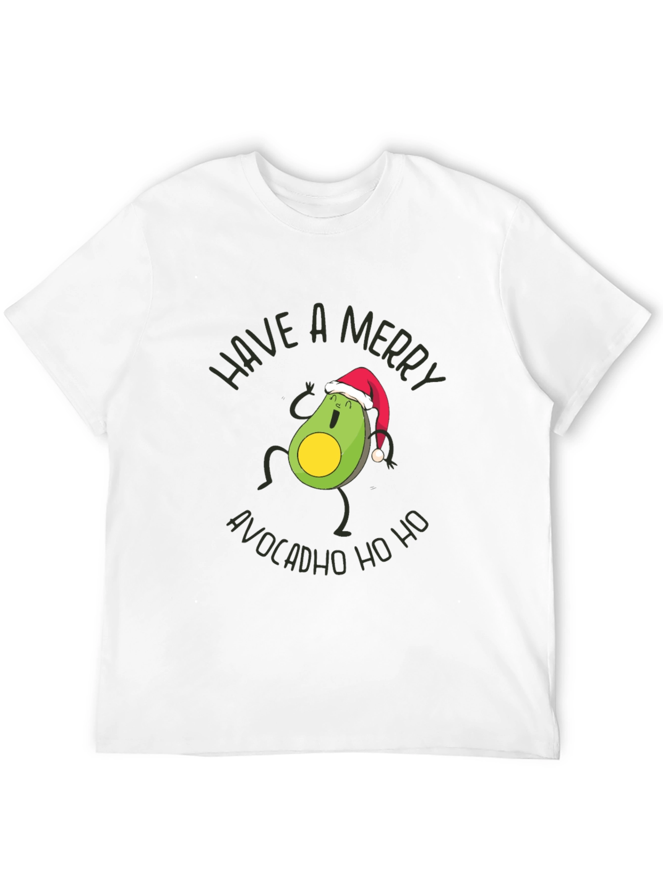 Merry AvocadHO HO Christmas T-Shirt
