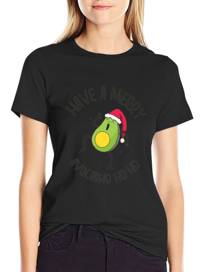 Merry AvocadHO HO Christmas T-Shirt
