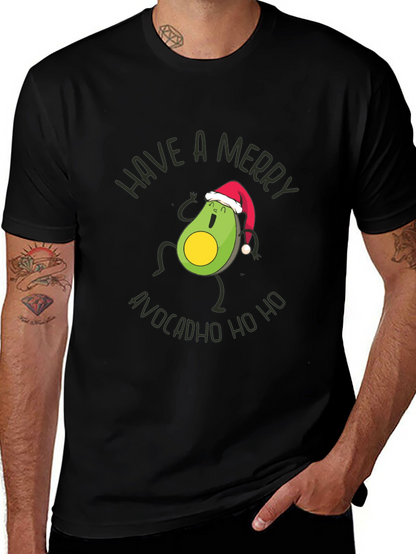 Merry AvocadHO HO Christmas T-Shirt