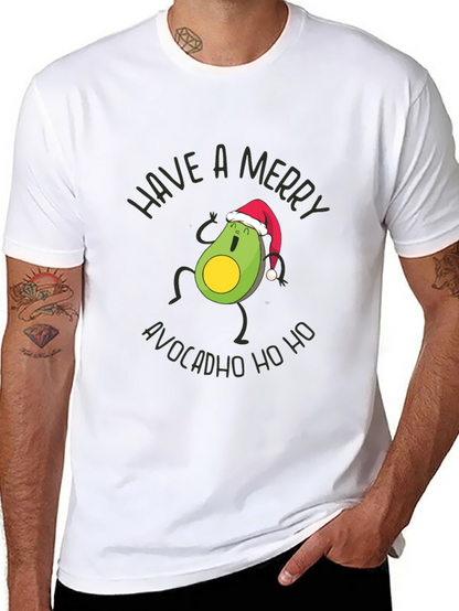 Merry AvocadHO HO Christmas T-Shirt