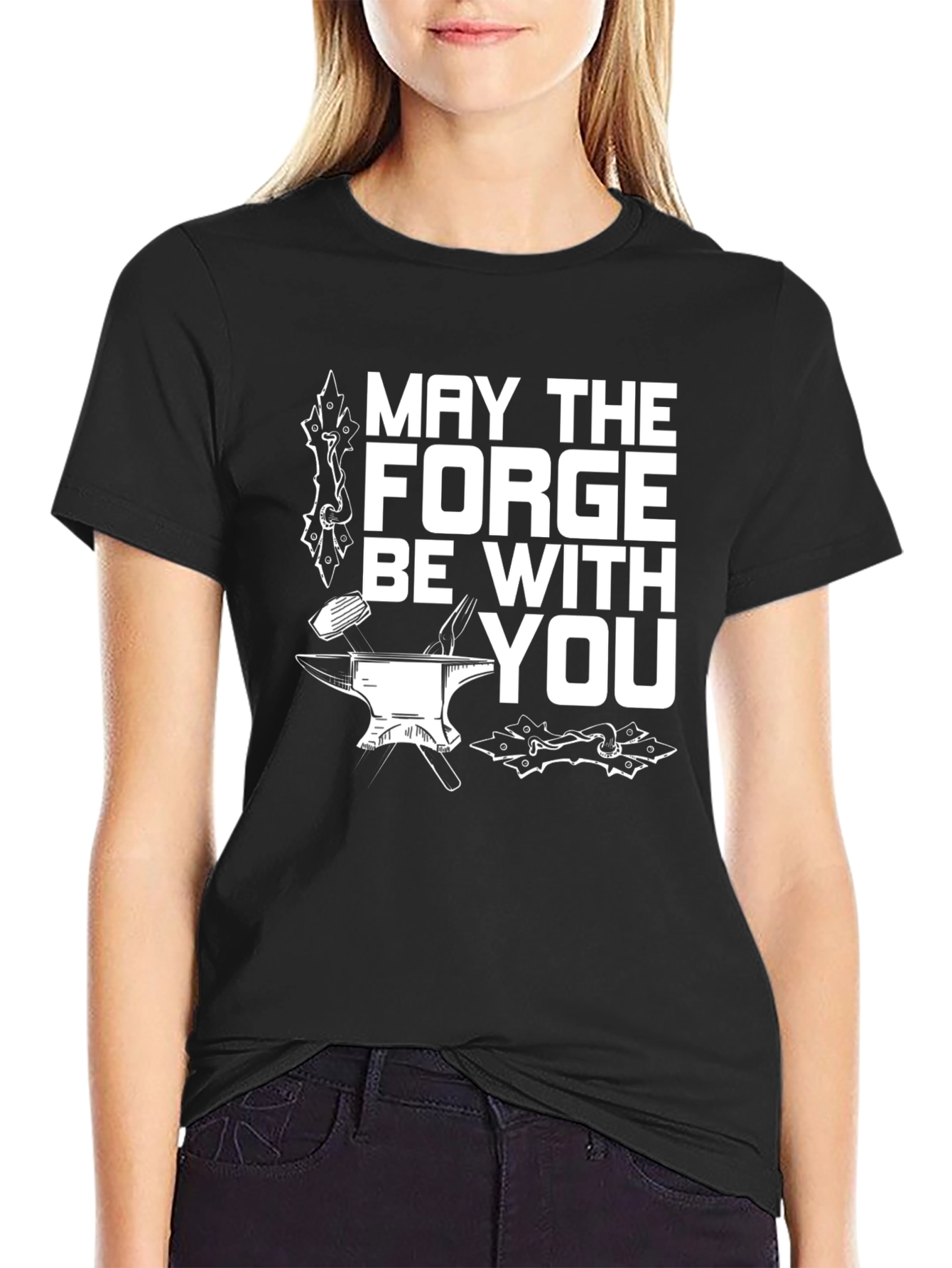 May The Forge Be With You T-Shirt