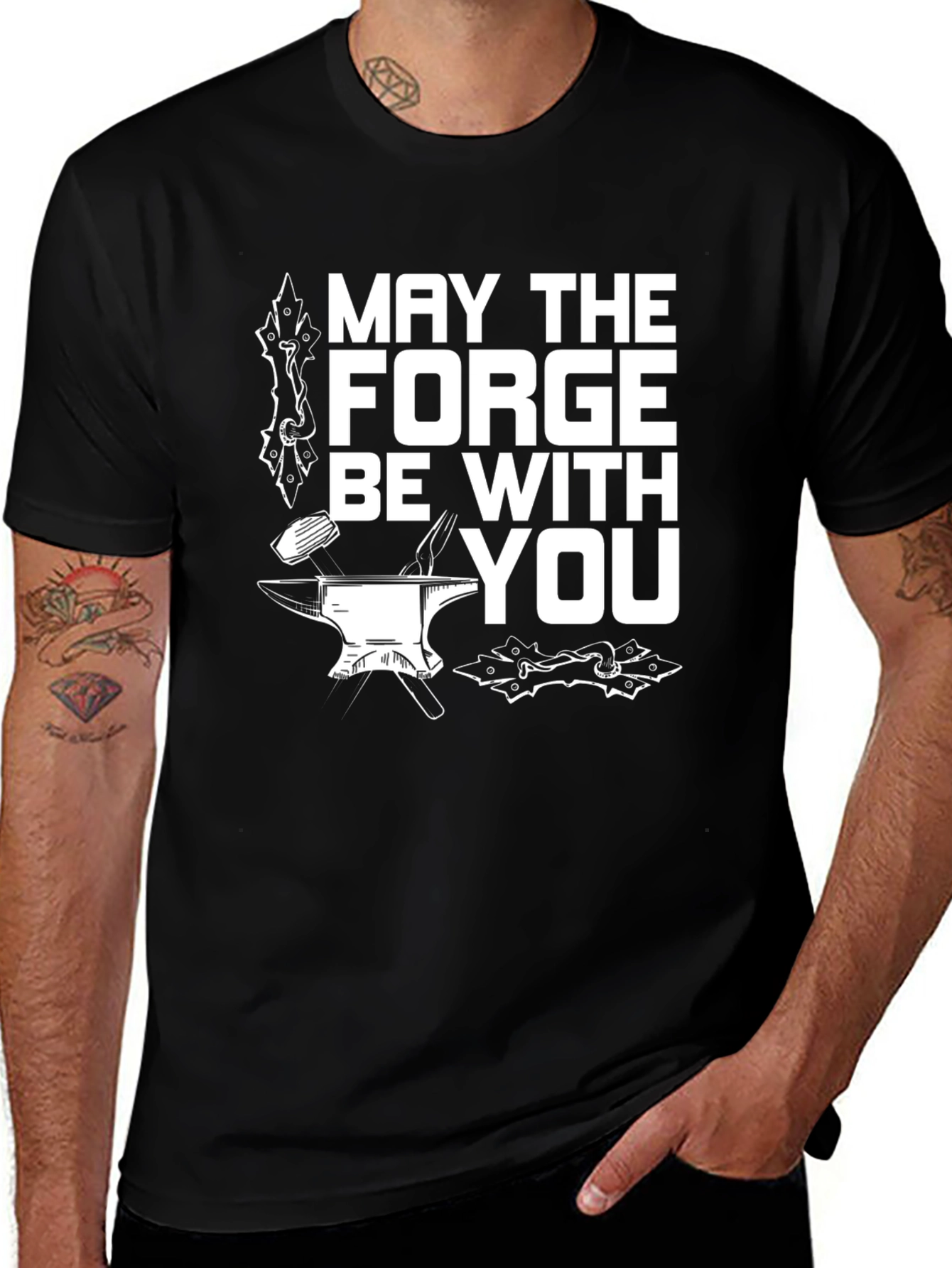 May The Forge Be With You T-Shirt