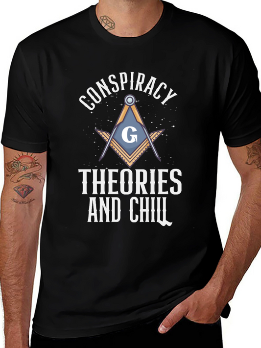 Conspiracy Theories and Chill Graphic Tee
