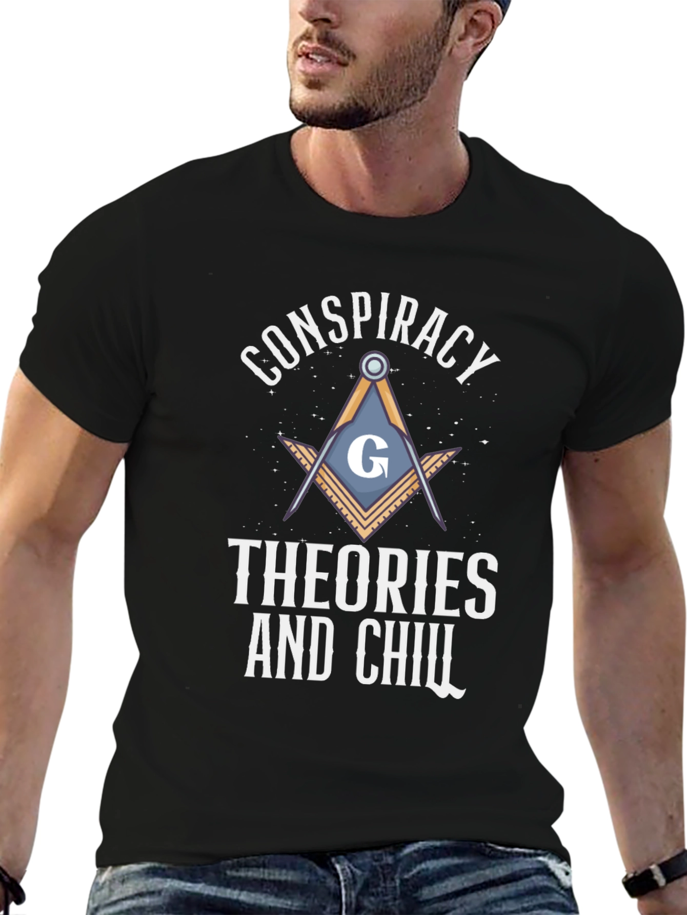 Conspiracy Theories and Chill Graphic Tee