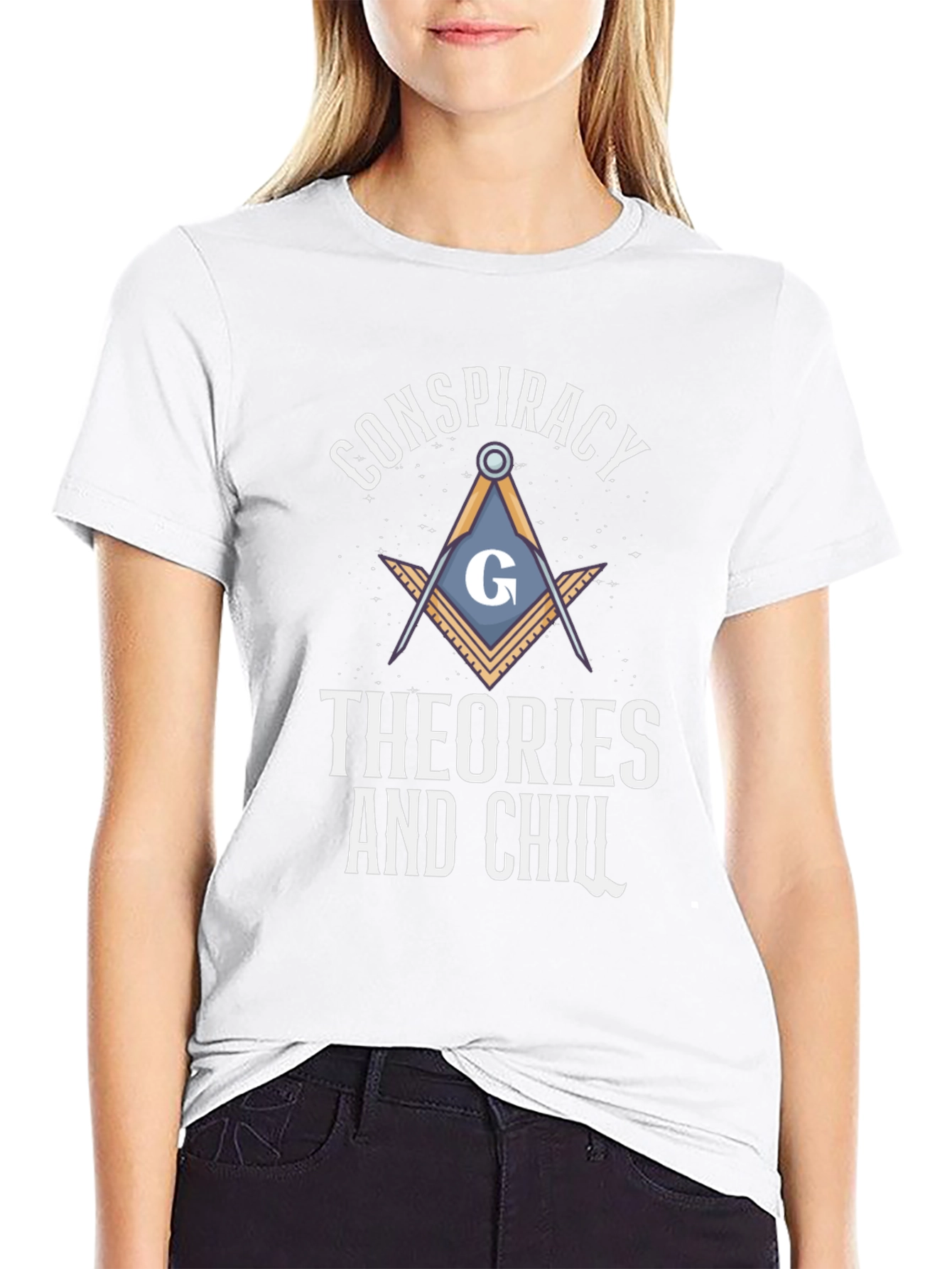 Conspiracy Theories and Chill Graphic Tee