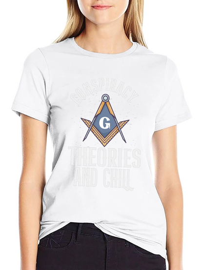Conspiracy Theories and Chill Graphic Tee