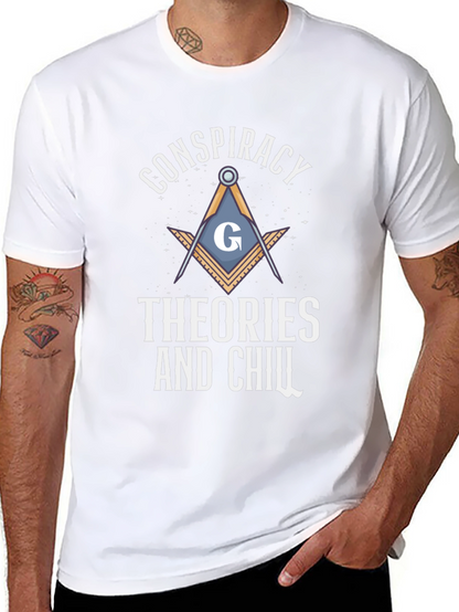 Conspiracy Theories and Chill Graphic Tee
