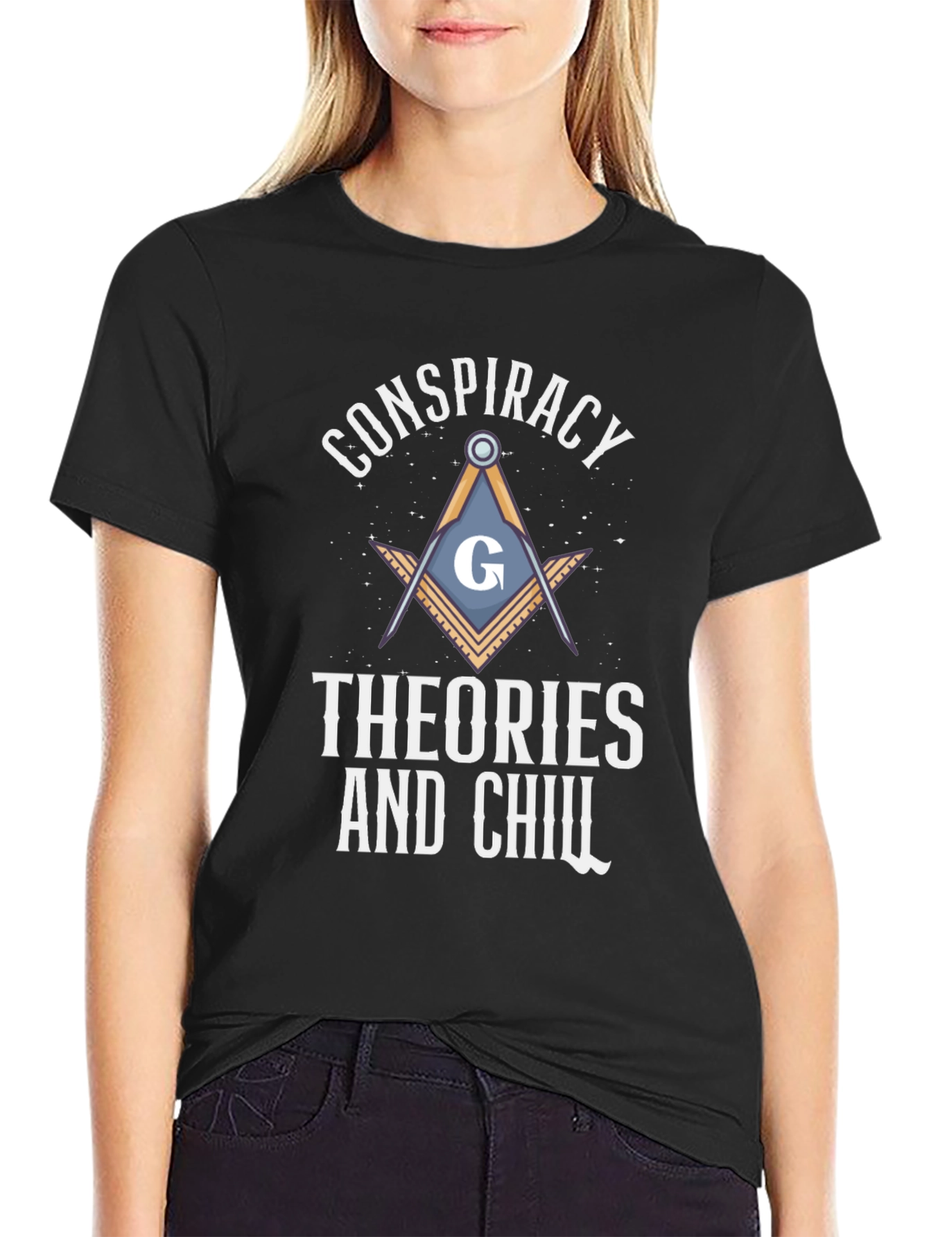 Conspiracy Theories and Chill Graphic Tee