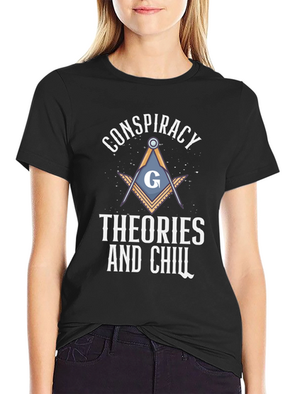 Conspiracy Theories and Chill Graphic Tee