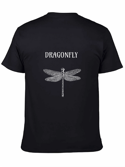 Dragonfly Graphic Print T-Shirt