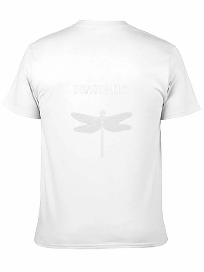 Dragonfly Graphic Print T-Shirt