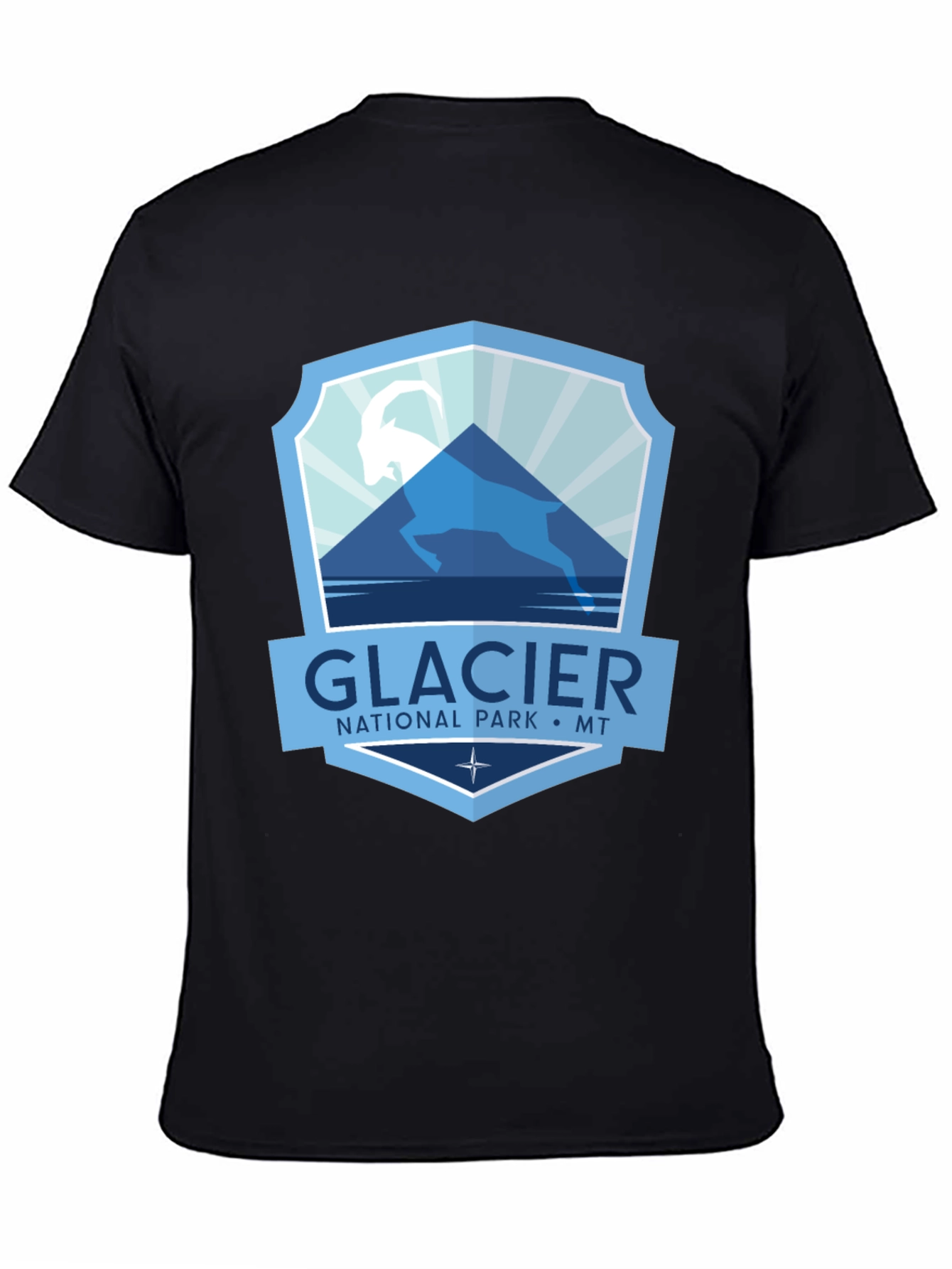 Glacier National Park T-Shirt - Montana Souvenir Tee