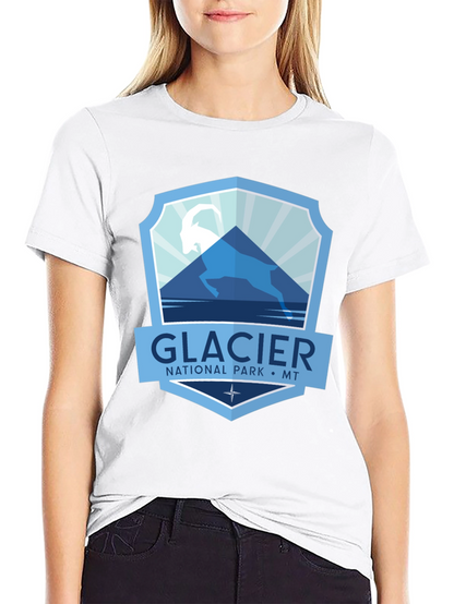 Glacier National Park T-Shirt - Montana Souvenir Tee