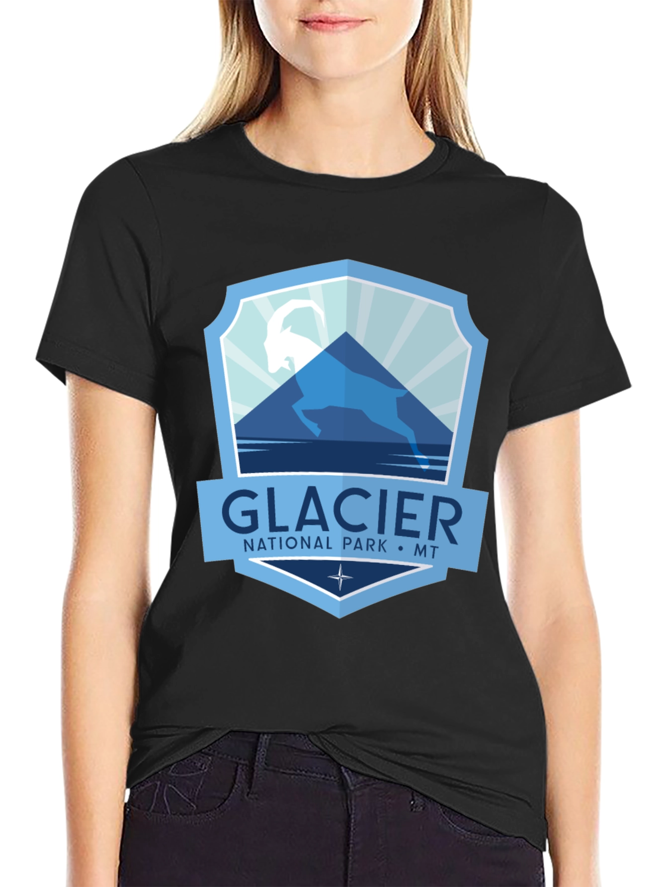 Glacier National Park T-Shirt - Montana Souvenir Tee