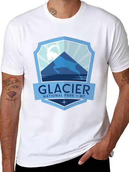 Glacier National Park T-Shirt - Montana Souvenir Tee