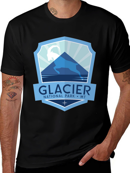 Glacier National Park T-Shirt - Montana Souvenir Tee