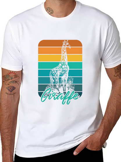 Retro Giraffe T-Shirt