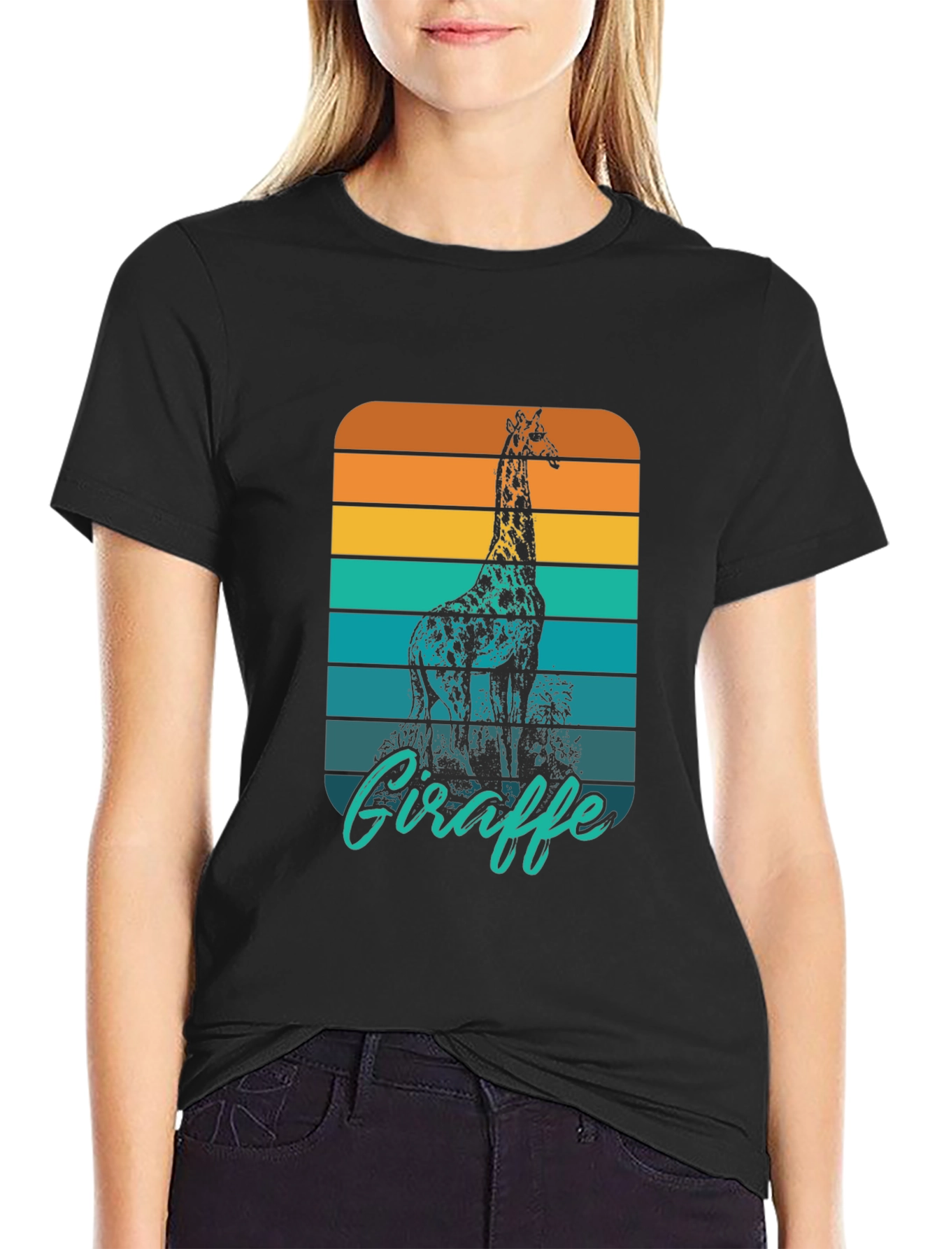 Retro Giraffe T-Shirt