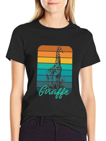 Retro Giraffe T-Shirt