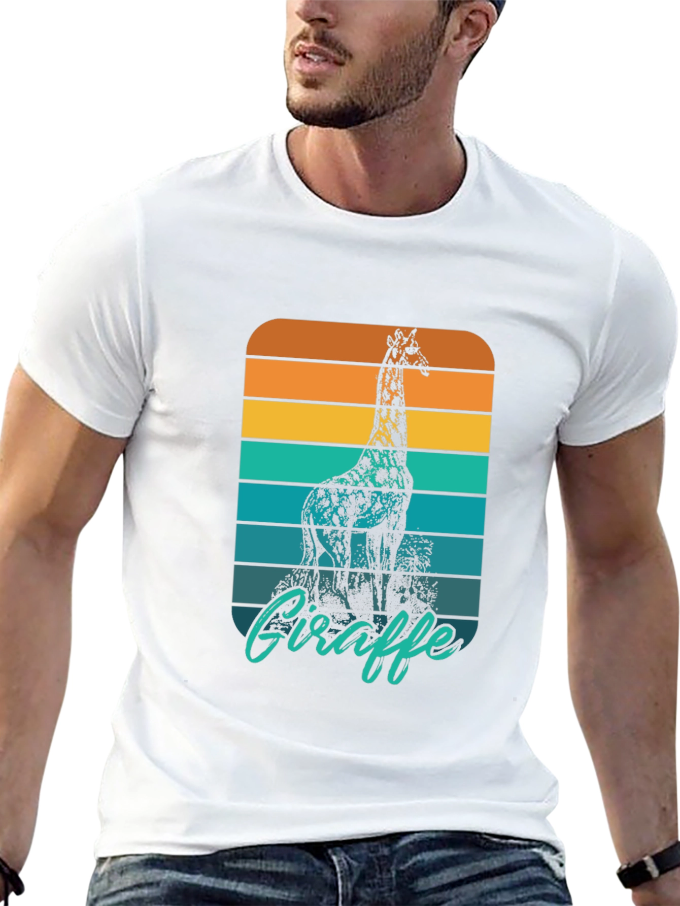 Retro Giraffe T-Shirt