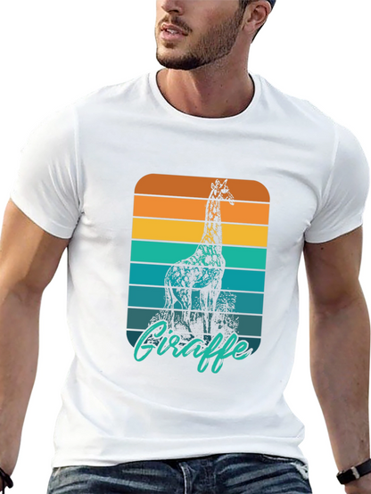 Retro Giraffe T-Shirt
