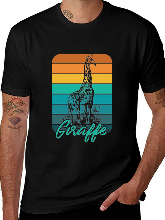 Retro Giraffe T-Shirt